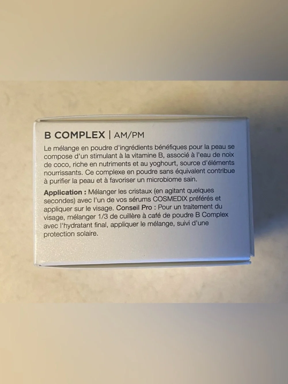 Cosmedix B Complex Vitamin B Boosting Powder